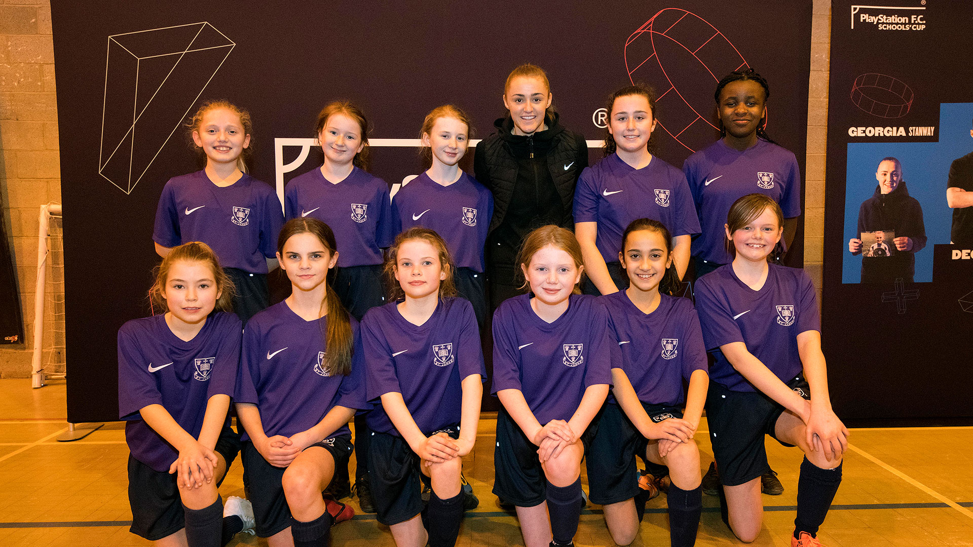 Year 7 girls ‘Team of the Month’ meet Georgia Stanway